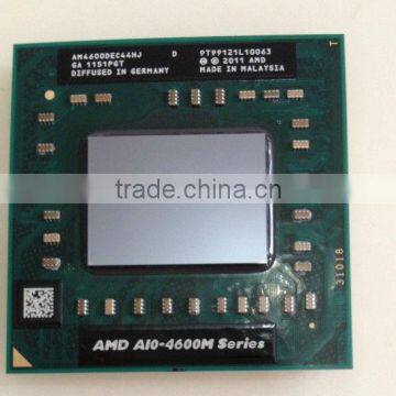 100% NEW AMD Notebook CPU A10-4600M - AM4600DEC44HJ Turbo frequency 3200 MHz