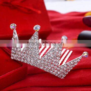 Small size Pageant crystal Tiara Crown with newest design