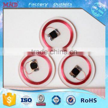 MDL42 15mm 13.56mhz Plastic Small Button NFC Washable RFID Laundry Tag With Two Holes photo-4