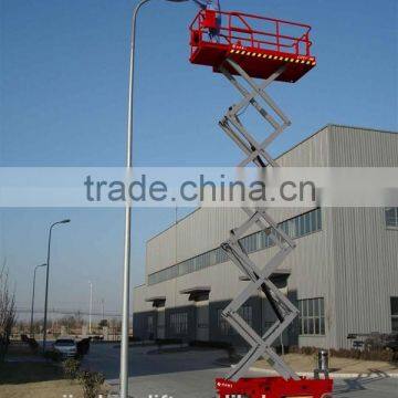 hydraulic lift table scissor lift table of self propelled type