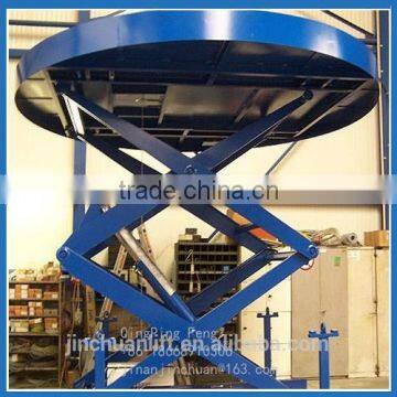 hydraulic rotating hydraulic lift stage