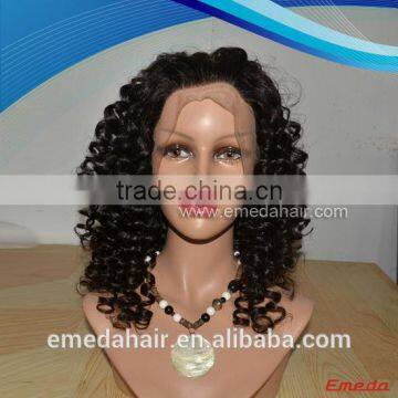 Beauty Hair Brazilian Virgin Hair Afro Kinky Full Lace Wig