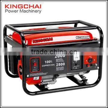 Silent Gasoline Generator 2KW Portable Gasoline Generator Set 2500 220V AC Output Type Single Phase