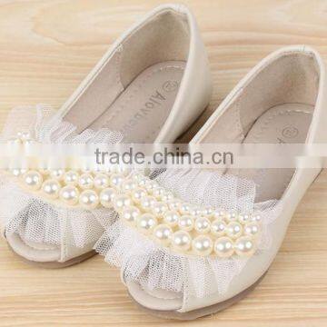 Pearl Lace Sandal Princess Shoes Hot Sales Baby Sandals Girls