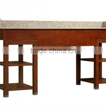 The Latest Design Waterproof Wooden Bathroom Vanity Cabinet (YSG-040)