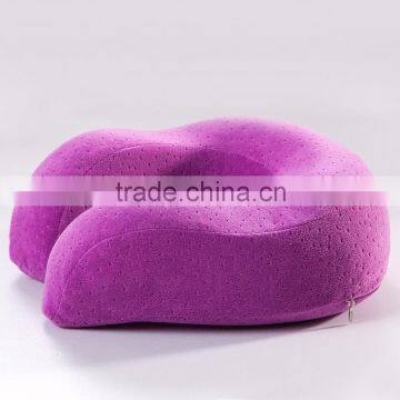 Custom Memory Foam U shape travel neck pillow