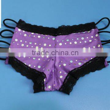 High Quanlity Sexy Hot Sell Fashion Design Comfortable Lady Lace Panties Nighty photo-4