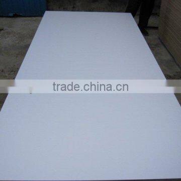 White color melamine laminated MDF