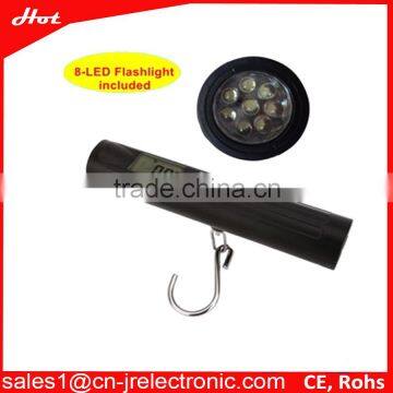 Save 10% unique fishing equipment fishing scale with LED torch light