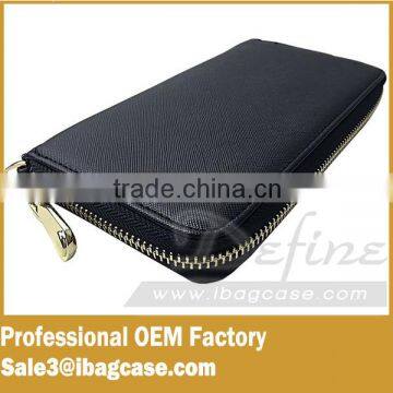 RFID Leather Wallet Promotion Blocking Credit Card Case RFID Wallet photo-3