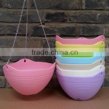 Plastic hanging flower Planter factory direct selling