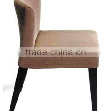 modern low back stripe fabric low price dining chair BY-1274