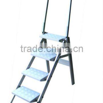 Aluminum handrail ladder NC126H4