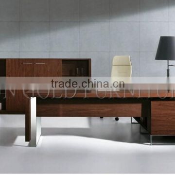 Fashion Office Solid Teak Wood Table Luxury Executive Desk(SZ-OD481)