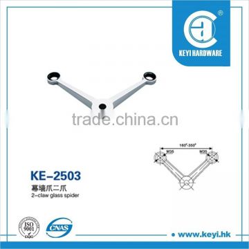 KE-2503 Stainless steel two claw Glass Spider