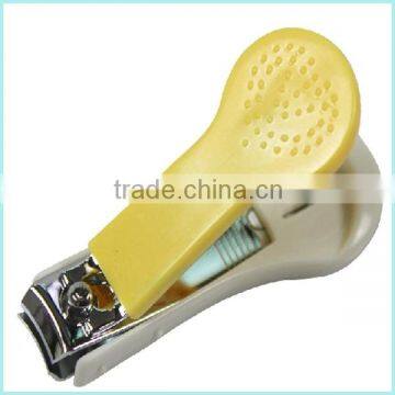 Free Sample funny metal nail clipper plastic cheap cute baby nail clipper