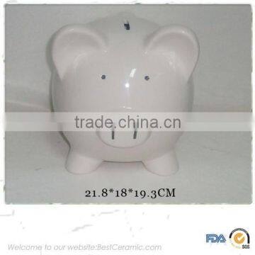 Ceramic money bank piggy bank saving bank