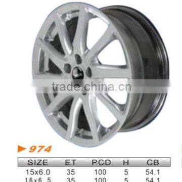 alloy wheel, 15"X6.0 974