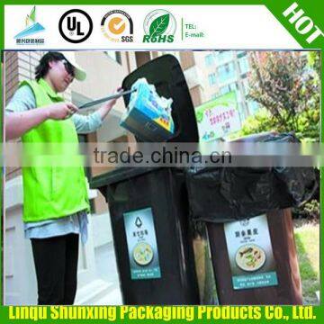 13 Gallon garbage bag / plastic Trash bag