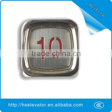 mitsubishi elevator parts push button, elevator braille button, elevator hall button