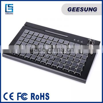 USB/RS23 Port 78 Keys Programmable Keyboard