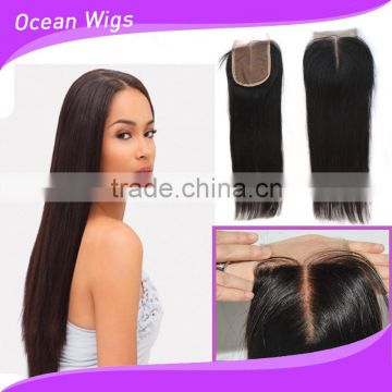 silk top closure