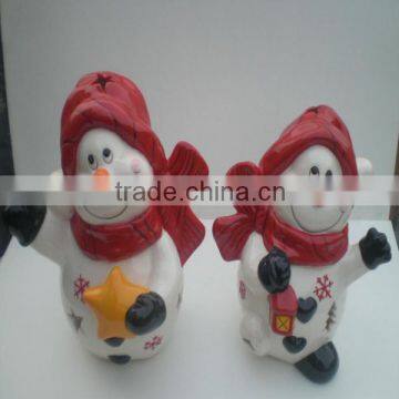 Ceramic Christmas Candlestick Welcome OEM Design photo-5