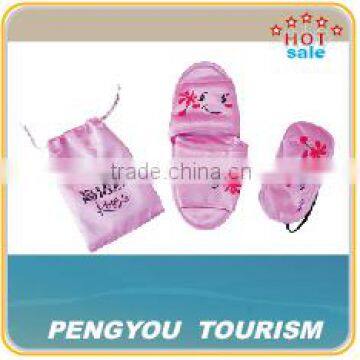 2015 Convenient to carry slipper and practical eye mask for Air travel kit