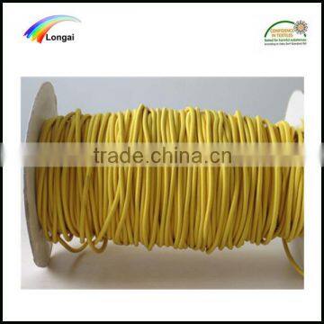 4mm Black Round Braided Elastic Cord 4mm Elastic Rope photo-4