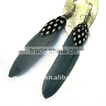 Fashion feather earrings