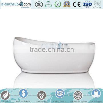 Hot sale simple low price freestanding acrylic bathtub