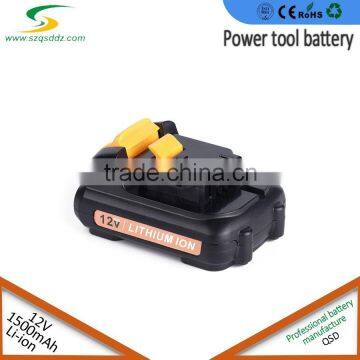 Replacement Dewalt 12V 1.5Ah li-ion Power Tool Battery fit DCB120 DCB121