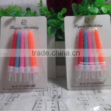 Spiral Shaped Candles 2016 New Products Smokeless and No Dripping During Burning