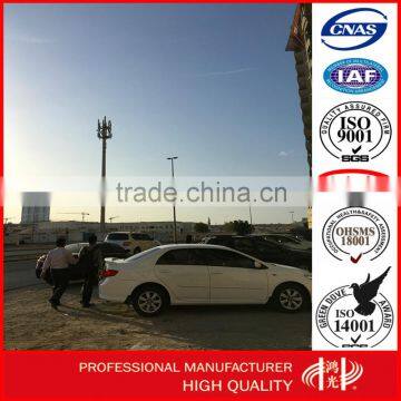 Customized Parking Lot Lighting Pole Anticorrosion and Powder Coated