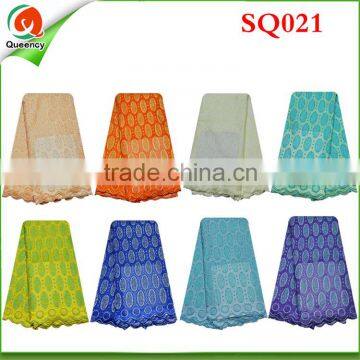 SQ021 Elegant Swiss Voile Lace For Women Party Dress Hot Sale