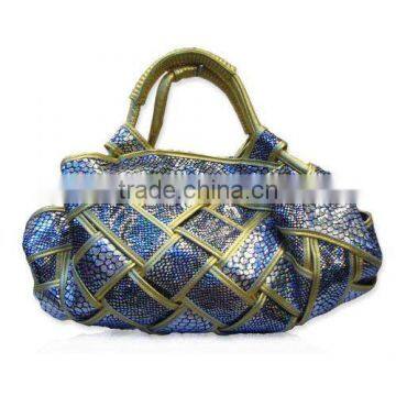 2014 hot sale Designer python tote bag for ladies