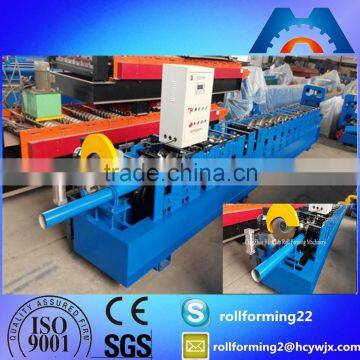 HC330 High Quality Galvanized Steel Downspout Roll Forming Machine, Round Downpipe Making Machine