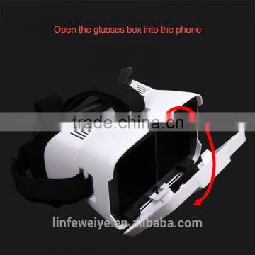 China Factory Supply 3D Vr Box Headset Vr Camera Vr 3d Glasses for Smartphone
