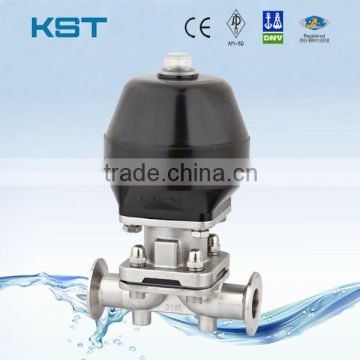 Hot Sale Clamped Pneumatic Diaphragm Valve With CE Certificate