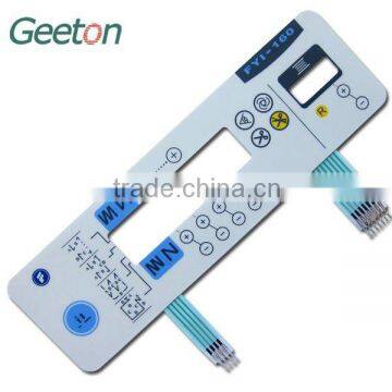 touch membrane switch for household appliance