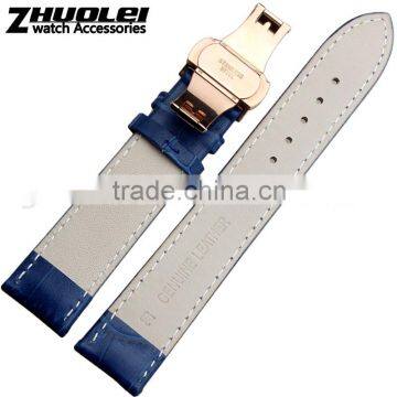 Durable Men Women Cowhide Leather Strap Watch 12mm 14mm 16mm18 20mm Watch Strap Leather photo-4