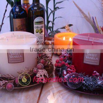 Christmas holiday candle