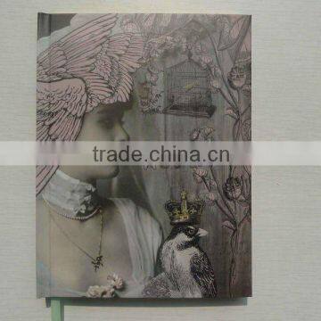 hard plastic creative notebook cover personal design memo school paper notebook