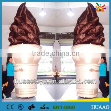 commercial funny inflatable icecream model for sale