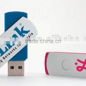 4G/8G/16G/32G Swivel USB Flash Disk Rotary Pen Drive photo-5