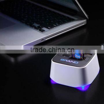 Computer SD TF M2 MS Card Reader With Usb Hub 2.0 LED COMBO photo-2