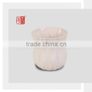 Balcony Color Clay Porcelain Rose Flower Pot