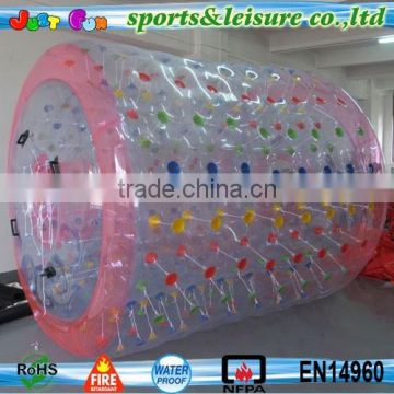 color optional inflatable water bubble roller for sale