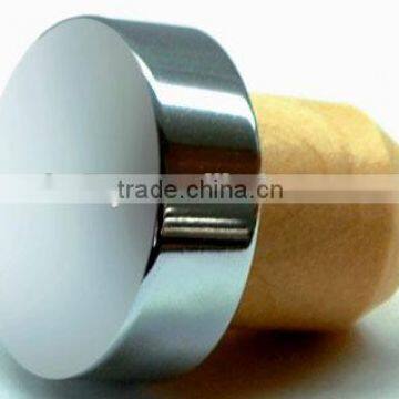 promotional aluminium combined bottle stopper & cork