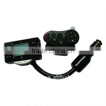 1.5" LCD display Stereo bluetooth and FM transmitter